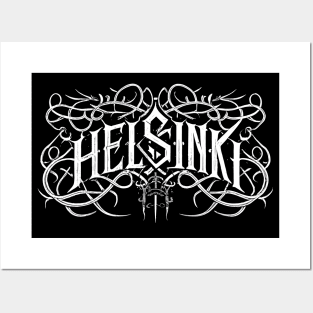 Helsinki Metal Music - Metal Music Helsinki Finland Posters and Art